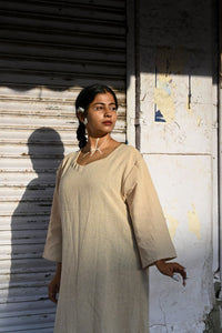 HEMP CLOUD DRESS - NATURAL
